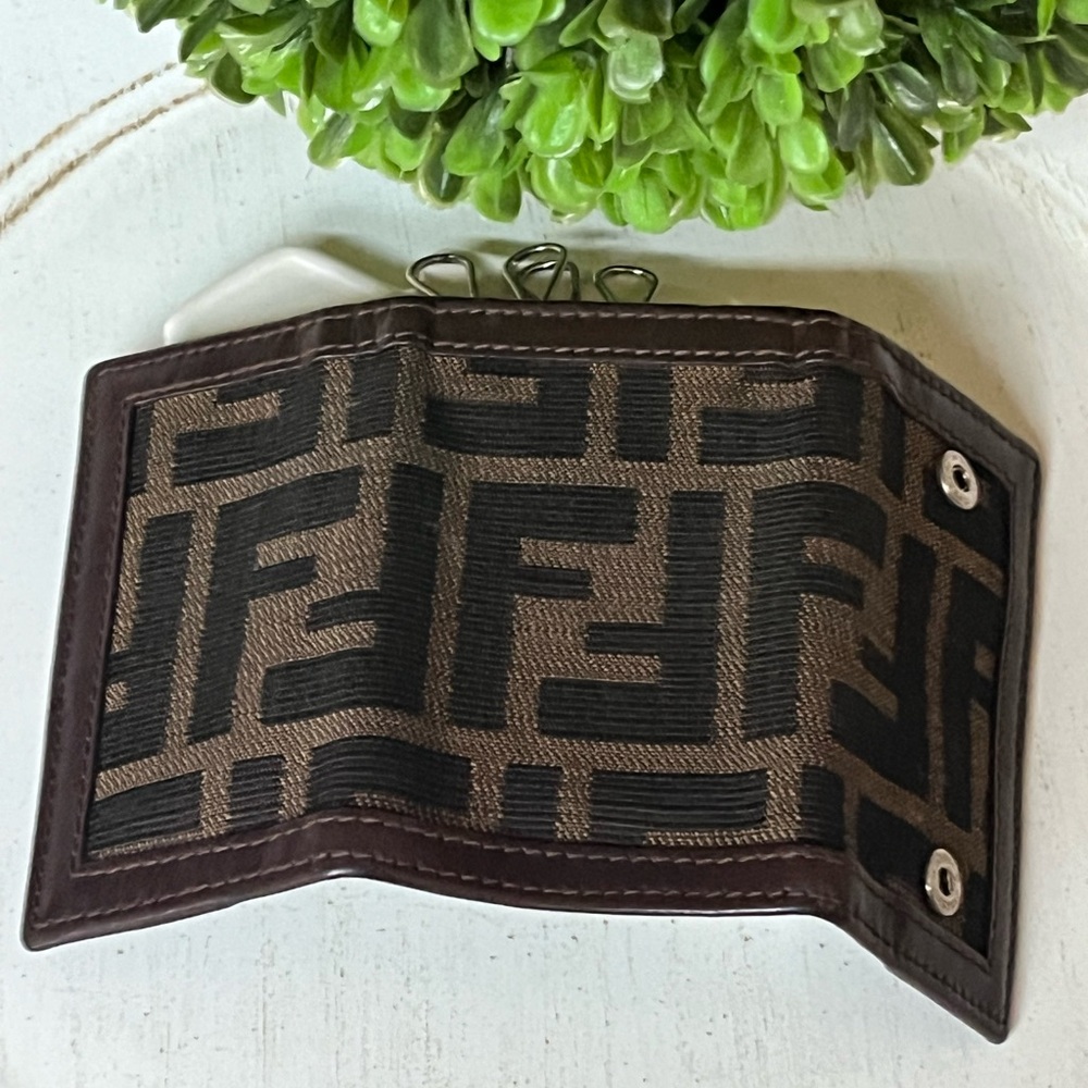 Fendi Brown monogram keyfob keyholder - Picture 9 of 10